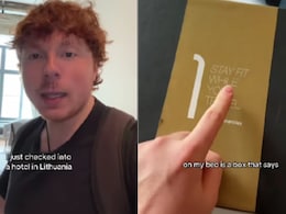 Watch: Man Checks Fitness As "Special Request," Lithuania Hotel Surprises With Fitness Box Watch: Man Checks Fitness As "Special Request," Lithuania Hotel Surprises With Fitness Box