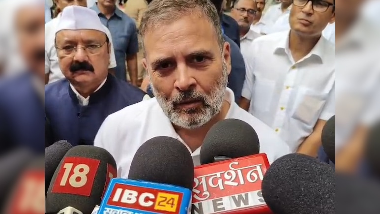 "Don't Get Agitated": Rahul Gandhi To BJP, With A "Hydrogen Bomb" Warning "Don't Get Agitated": Rahul Gandhi To BJP, With A "Hydrogen Bomb" Warning