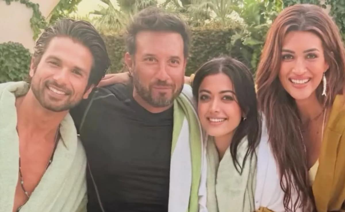 Cocktail 2: Just Kriti Sanon "Crashing" Shahid Kapoor And Rashmika Mandanna's Pool Party In Italy