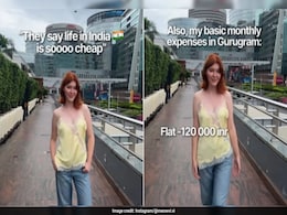 Russian Woman Claims She Pays Rs 1.2 Lakh For 1 BHK In Gurugram: "To Maintain A Good Lifestyle..." Russian Woman Claims She Pays Rs 1.2 Lakh For 1 BHK In Gurugram: "To Maintain A Good Lifestyle..."