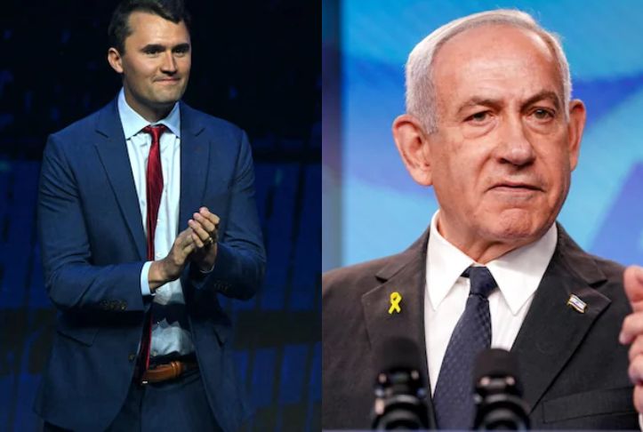 What Charlie Kirk Advised Netanyahu To Counter "Anti-Israel" Sentiment