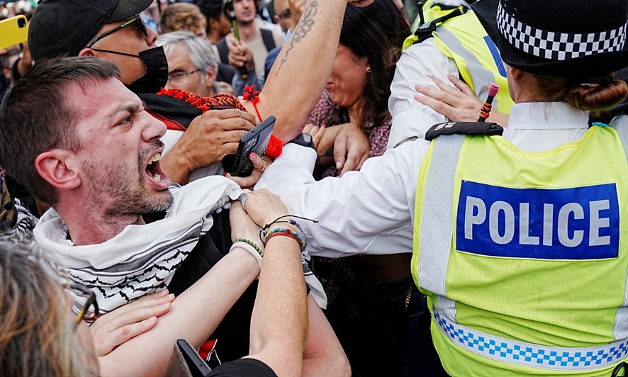 Nearly 900 Arrested At London Palestine Action Protest: UK Police