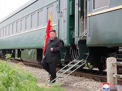 In Rare Foreign Visit, North Korea's Kim Uses Bulletproof Train To Enter China