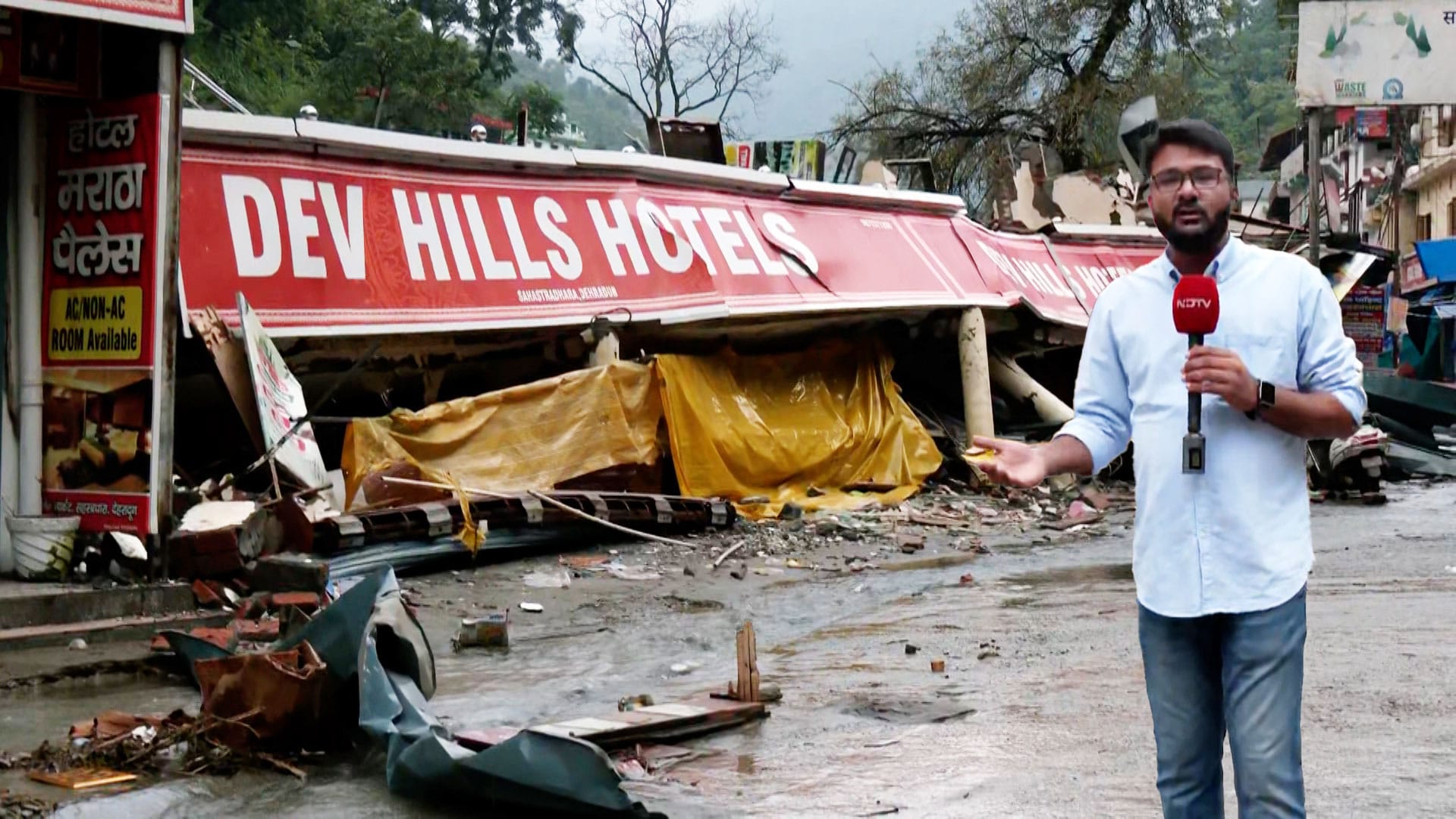 Video: Shops, Hotels Swept Away: Sahastradhara Market Devastated By Cloudburst In Dehradun