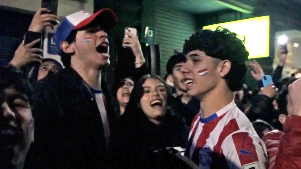 Paraguay Fans Celebrate Fifa World Cup Qualification After 20-Year Absence