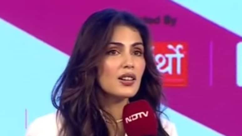 Rhea Chakraborty At NDTV Yuva: "I Wasn't Allowed To Grieve Sushant's Death"