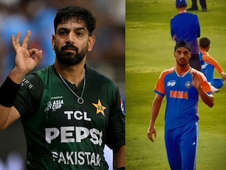 Rauf's Provocative Gestures Get Epic Response From Arshdeep - Video Viral