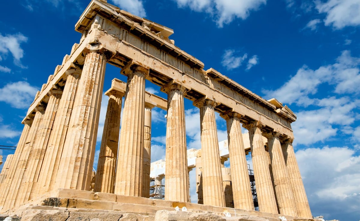 Greece has banned high heels at certain historic sites. Greece has banned high heels at certain historic sites.