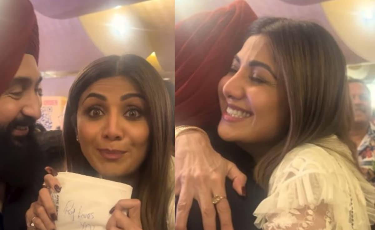 Shilpa Shetty Gets Her First Autograph From "Forever Hero" Raj Kundra Ahead Of His Punjabi Debut Film Mehar