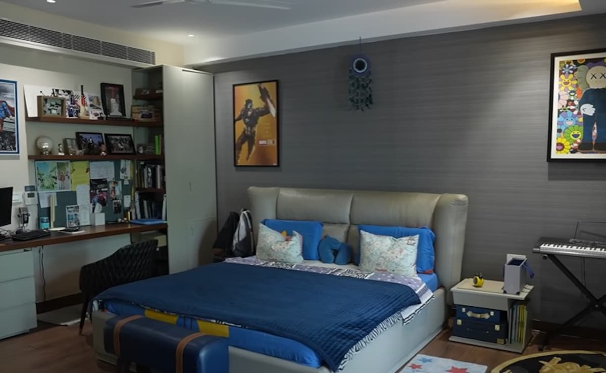 Ashneer Grovers house tour. Photo: YT/FarahKhan Ashneer Grovers house tour. Photo: YT/FarahKhan