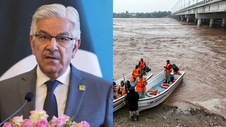Pak Defence Minister Calls Floods A 'Blessing': "Store Water In Tubs" Pak Defence Minister Calls Floods A 'Blessing': "Store Water In Tubs"