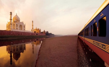 The journeys of Maharajas' Express have even been compared to that of legendary Orient Express of the West in refinement and luxury The journeys of Maharajas' Express have even been compared to that of legendary Orient Express of the West in refinement and luxury