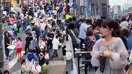 Indian Travel Vlogger Spots People Sitting On Road In Japan, Internet Reacts