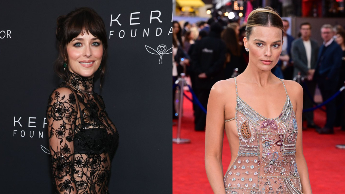 The Naked Dress Is Back: Dakota Johnson, Margot Robbie Lead The Sheer Revival In Their Latest Looks