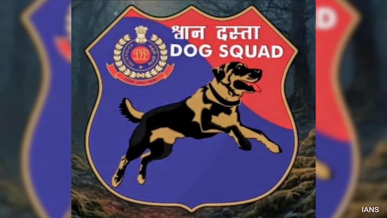 Delhi Police Unveils Official Emblem Of Its K-9 Dog Squad Delhi Police Unveils Official Emblem Of Its K-9 Dog Squad