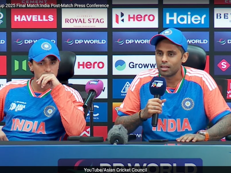 Suryakumar Yadav Accused Of 'Politicising' Asia Cup 2025 By Pakistani Reporter: "Gussa Ho Rahe Ho"