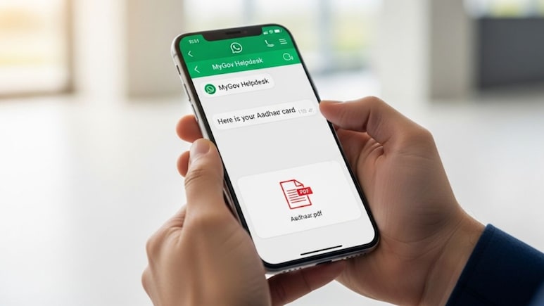 Aadhaar card on WhatsApp: आता व्हॉटसअपवरच मिळेल आधार कार्ड, जाणून घ्या सर्व प्रोसेस स्टेप बाय स्टेप