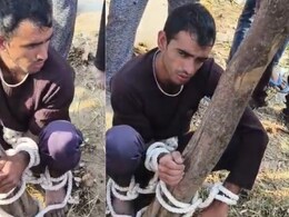 Rajasthan: घर में घुसकर महिला को दबोंचा, ग्रामीणों ने पकड़कर की जमकर धुनाई और पेड़ से बांधा