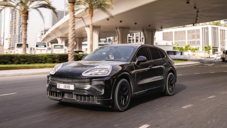 Porsche Cayenne EV Undergoes Virtual And Real-World Testing: Pics Porsche Cayenne EV Undergoes Virtual And Real-World Testing: Pics