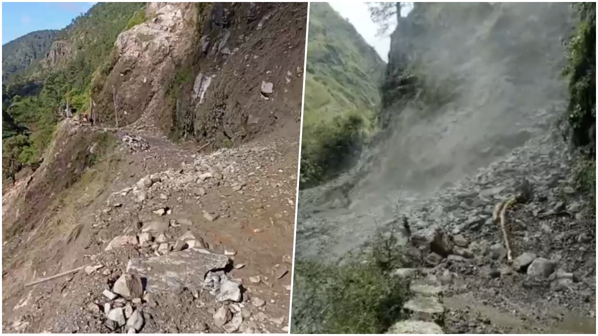 गंगोत्री-यमुनोत्री में जरा सड़कों का हाल देखिए, वीडियो देख दिल दहल रहा