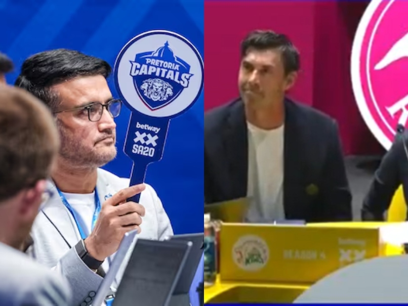 Watch: Ganguly Trumps Super Kings To Grab Dewald Brevis For Rs 8 Crore