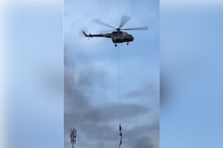 Video: Nepal Ministers, Family Cling To Chopper Rope To Flee Protests Video: Nepal Ministers, Family Cling To Chopper Rope To Flee Protests
