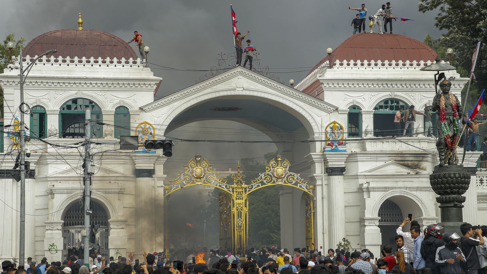 Video: NDTV Ground Report from Inside Nepal's Burning Parliament