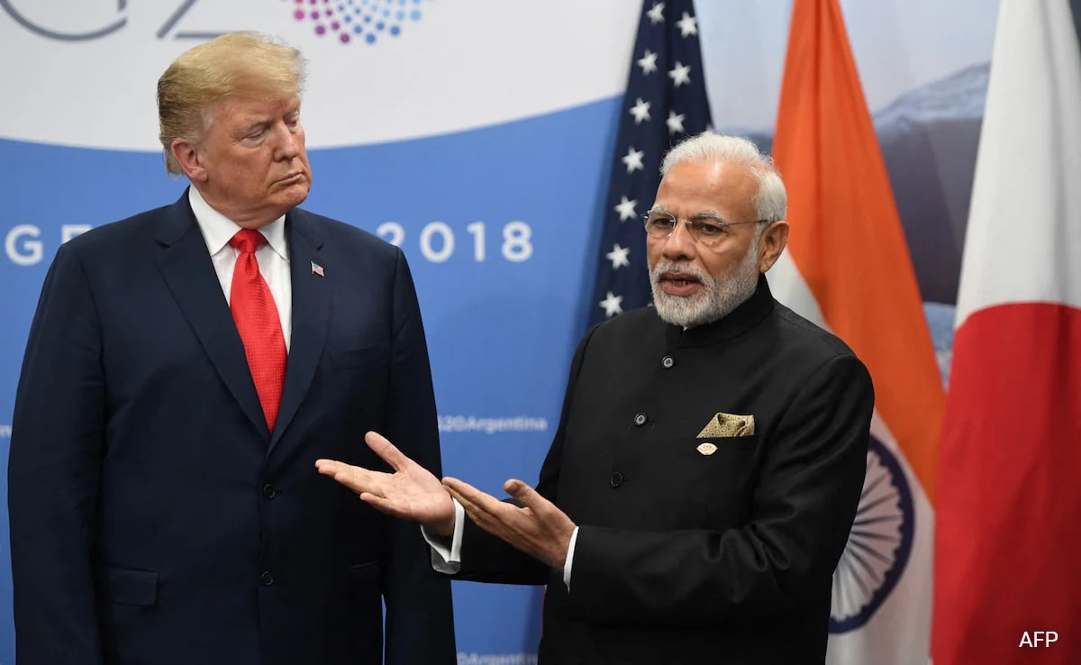 "PM Modi Not That Happy With Me As They Are Paying Lot Of Tariffs": Trump
