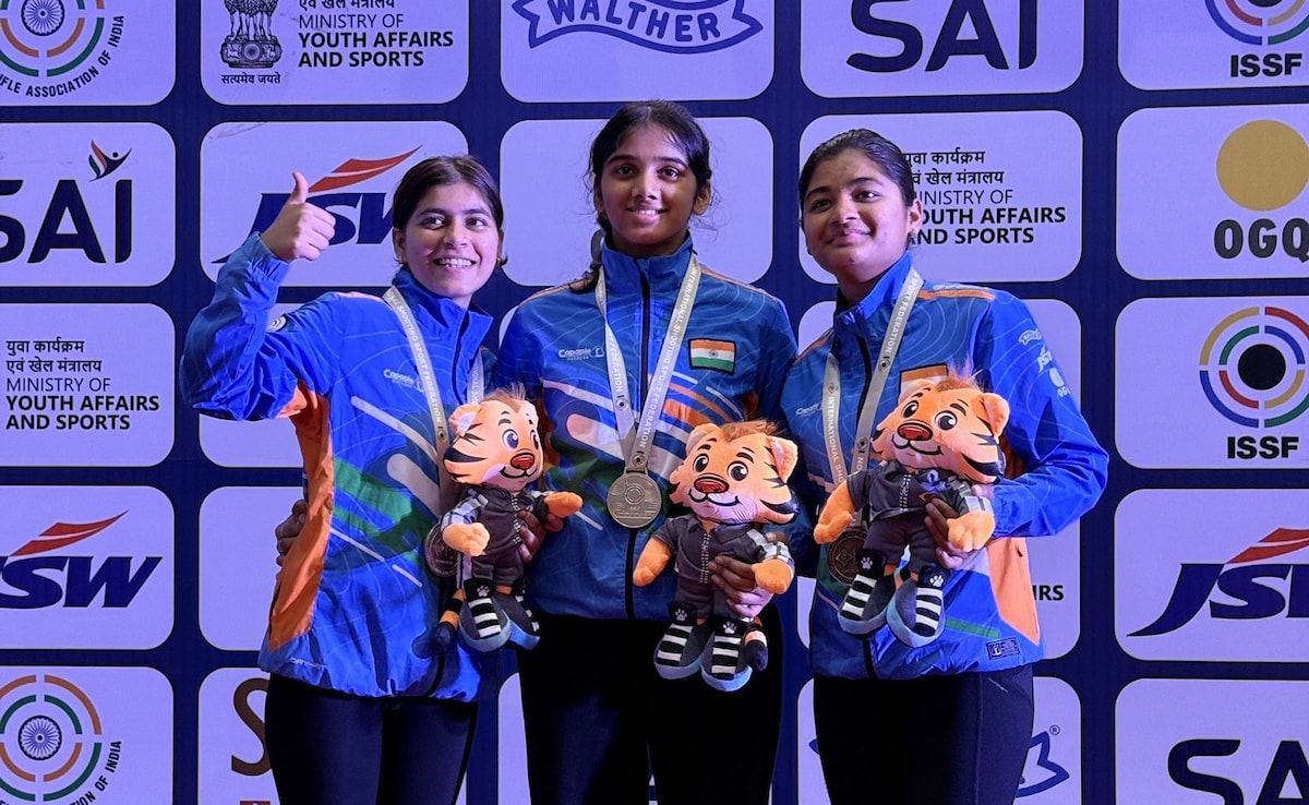 India Sweep Womens 50m Rifle Prone, Bag Silver And Bronze In Mens Event At Junior World Cup
