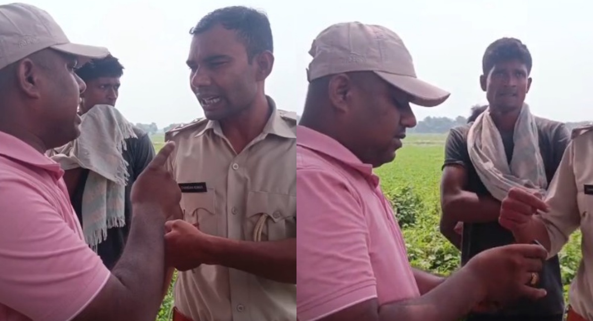 गजबे गुंडागर्दी है! कटिहार में छटाई के नाम पर पूरा पेड़ काट बेच रहे बिजली विभाग के अधिकारी, रोका तो लगे धमकाने