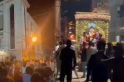Stone Pelting During Ganesha Immersion Sparks Tension In Karnataka's Mandya District Stone Pelting During Ganesha Immersion Sparks Tension In Karnataka's Mandya District