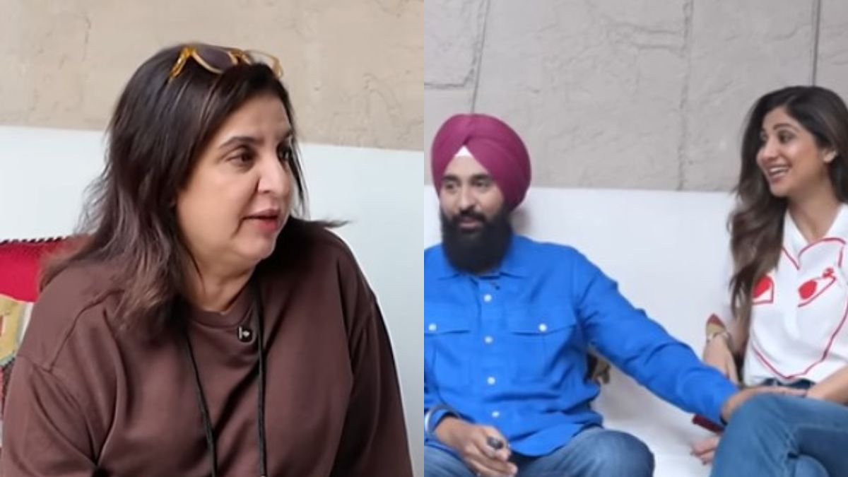 Shilpa Shetty Shocks Farah Khan As She Says She Is Having An Affair With A "<i>Sardaar</i>": "Raj <i>Ji</i> Has Left The Building"