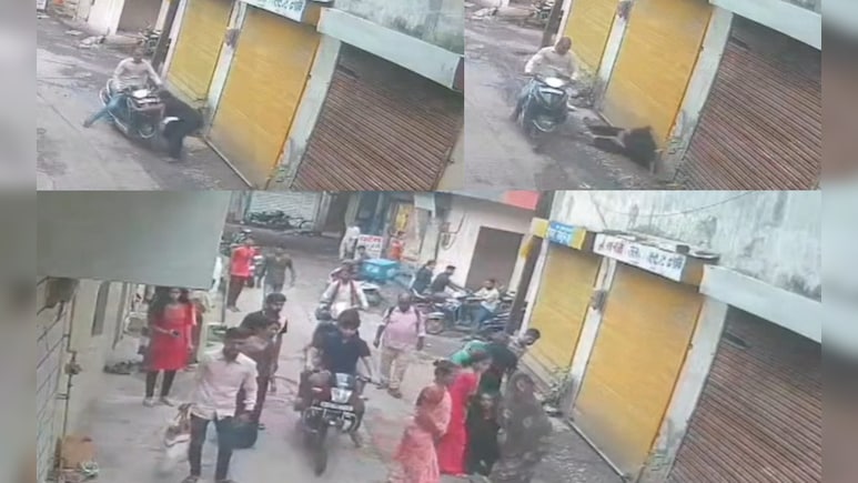 इंदौर में युवक ने एक्स गर्लफ्रेंड पर चढ़ाई स्कूटी, युवती ने कैसे बचाई जान? देखें वायरल VIDEO