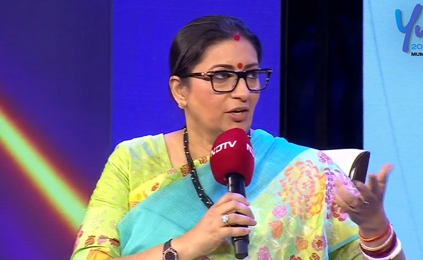 NDTV YUVA : ट्रोलिंग से लेकर  'वोट चोरी' के आरोपों तक... जानें स्मृति ईरानी क्या-क्या कहा