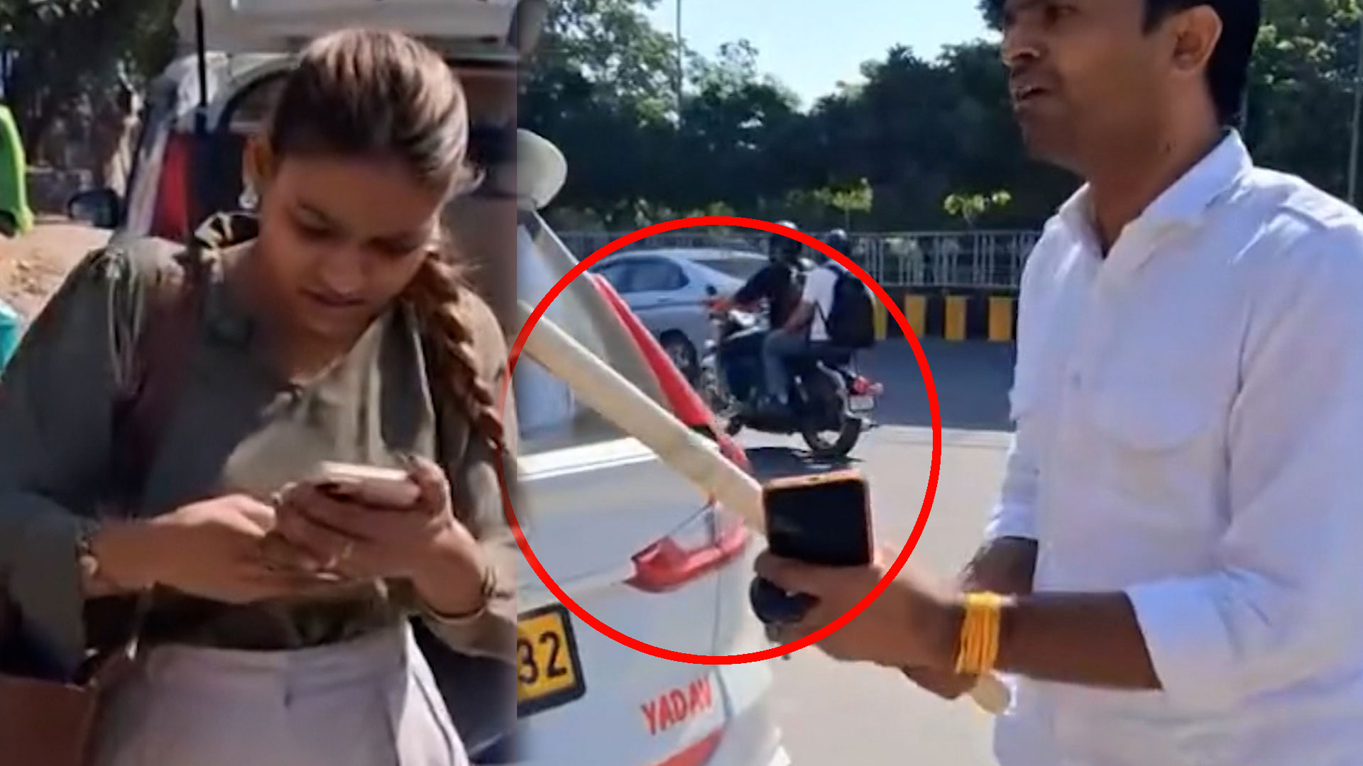 Video : Uber Driver Threatens Women With Rod In Noida, Arrested by Police
