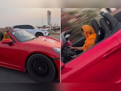 पोर्श कार ड्राइव कर रही मां ने बेटे के साथ लगाई रेस, हरियाणवी मां का Video देख लोग हैरान, बोले- रेसर मम्मी