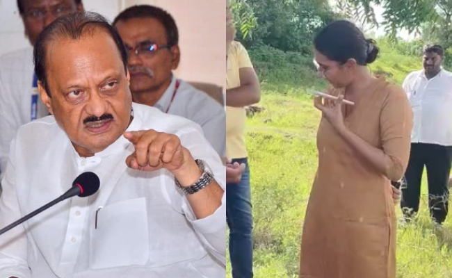 "How Dare You?" Ajit Pawar's Exchange With Woman IPS Officer Over Excavation