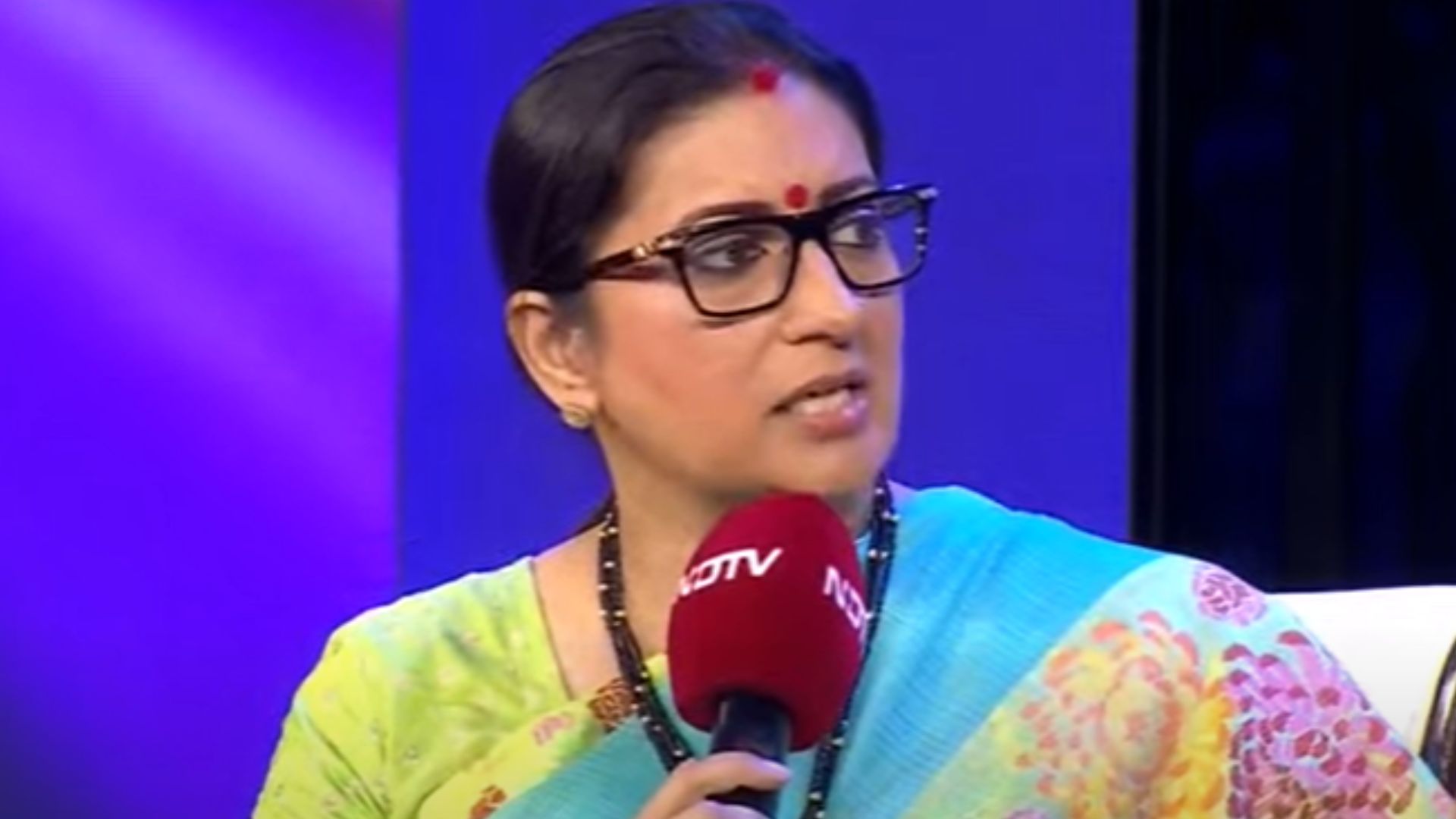 Smriti Irani At NDTV Yuva: "<i>Kyunki 2</i> Has A Daily Viewership Of 1.5 Crore"