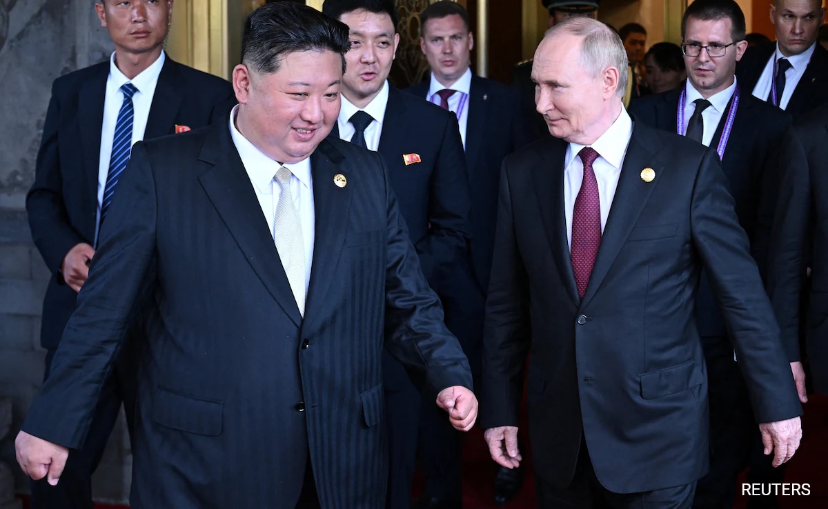 "Come Visit Us": Vladimir Putin Invites Kim Jong Un To Russia