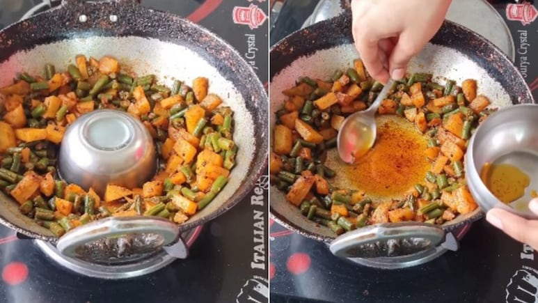 खाने से एक्स्ट्रा ऑयल निकालने के लिए महिला ने बताया नया हैक, सिर्फ एक कटोरी से गायब हो जाएगा सब्जी का सारा तेल खाने से एक्स्ट्रा ऑयल निकालने के लिए महिला ने बताया नया हैक, सिर्फ एक कटोरी से गायब हो जाएगा सब्जी का सारा तेल