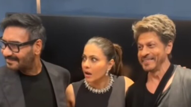 काजोल ने शाहरुख खान के सामने ही कर दिया आर्यन खान के शो का रिव्यू, बोलीं- Beep Beep of Bollywood...