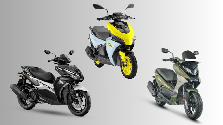 TVS Ntorq 150 Vs Hero Xoom 160 Vs Yamaha Aerox 155 Comparison: Specs And Price TVS Ntorq 150 Vs Hero Xoom 160 Vs Yamaha Aerox 155 Comparison: Specs And Price