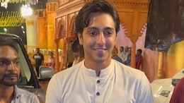 <i>Saiyaara</i> Star Ahaan Panday Attends Ganpati Celebrations At Maharashtra Minister's House