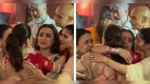 Rani Mukerji And Kajol In Tears As They Remember Deb Mukherjee At Durga Puja Festivities. Watch