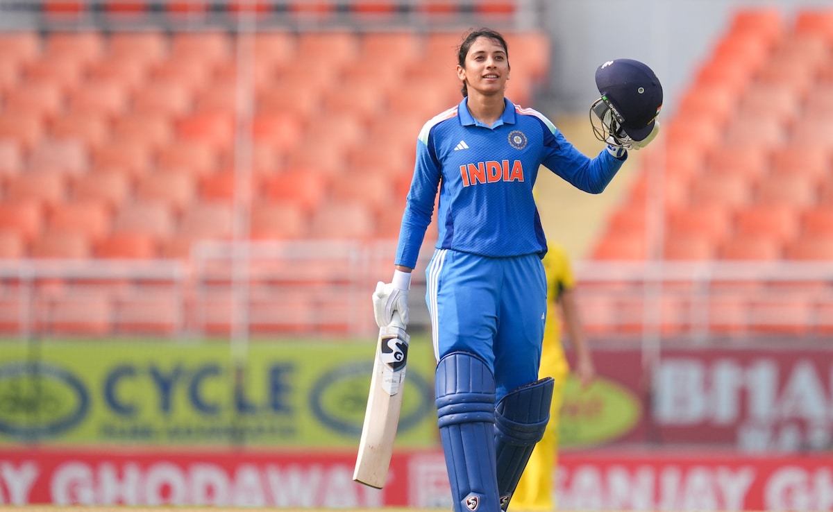 Smriti Mandhana Smashes Records with 77-Ball Century to Power India to Victory Against Australia