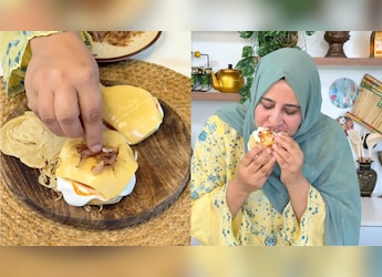 What Is Dubai's Viral Paratha Burger? How To Make It At Home