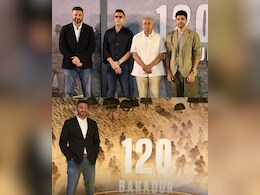 '120 बहादुर' में मेजर शैतान सिंह की भूमिका के लिए फरहान अख्तर को चुनने के बारे में किया खुलासा '120 बहादुर' में मेजर शैतान सिंह की भूमिका के लिए फरहान अख्तर को चुनने के बारे में किया खुलासा