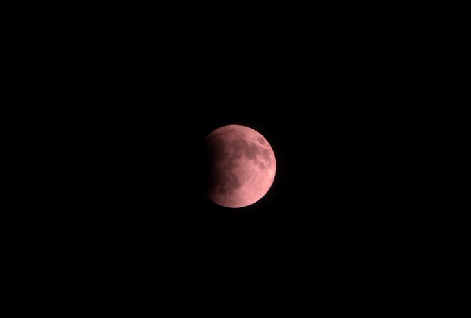 'Blood Moon' Rises, Rare Total Lunar Eclipse Lights Up The Sky