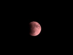 &#039;Blood Moon&#039; Rises, Rare Total Lunar Eclipse Lights Up The Sky