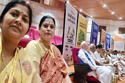 PM Modi Seated In Last Row At Workshop As BJP Gears Up For Veep Polls PM Modi Seated In Last Row At Workshop As BJP Gears Up For Veep Polls
